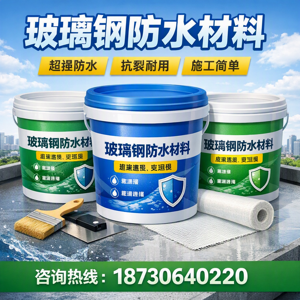 了解玻璃钢防水材料的市场趋势,五家渠 企业不可不知
